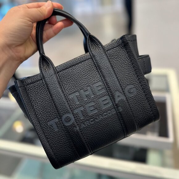 NWT! NEW! Marc Jacobs The Tote Leather Mini Crossbody -6 Colors - Picture 11 of 16